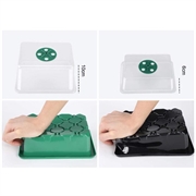 60-cellers startbrett for frø / minidrivhus med fuktighetskuppel