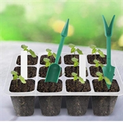 60-cellers startbrett for frø / minidrivhus med fuktighetskuppel