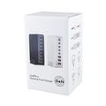 600W GaN stasjonær ladestasjon - 8 porter, PD3.1 - svart