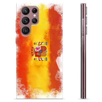 Samsung Galaxy S22 Ultra 5G TPU-deksel - Spansk Flagg