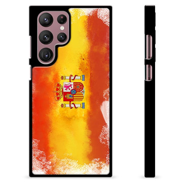 Samsung Galaxy S22 Ultra 5G Beskyttelsesdeksel - Spansk Flagg