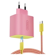 Nintendo Switch 2/Lite/OLED 60W PD hurtiglader med USB-C og 2m kabel