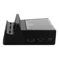 3x USB-utgang høyoppløselig videokonverteringsbase for Nintendo Switch med spillkortplass 6310