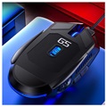 6D 4-Trinns DPI RGB Gaming-mus G5 (Åpen Emballasje - Tilfredsstillende) - Svart