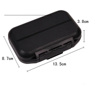 72 stk. Fluefiske lokkesett med eske - håndlagde kroker for fiske