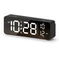8830 Digital vekkerklokke med RGB-nattlys - svart