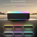 8830 Digital vekkerklokke med RGB-nattlys - svart