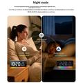 8830 Digital vekkerklokke med RGB-nattlys - hvit