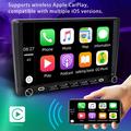 9001W 9" In-Cell bilstereo - Trådløs CarPlay, Android Auto, Bluetooth 5.2, WiFi 6 - Svart