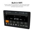 9009W multimediaspiller for bil med trådløs CarPlay og Android Auto - 9" - svart