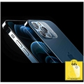 iPhone 12 Pro Max 9D Kameralinsebeskytter i Herdet Glass - Gjennomsiktig