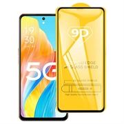Oppo A1 9D Full Dekning Beskyttelsesglass - Svart Kant