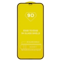 Samsung Galaxy S21 FE 5G 9D Full Dekning Beskyttelsesglass - Svart Kant