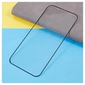 iPhone 15 Plus 9D Full Dekning Beskyttelsesglass - Svart Kant