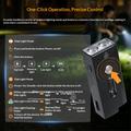 A1 5W mini-LED-lommelykt - 580lm, IP66, USB-C, magnetklips - svart