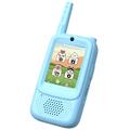A1 Video Walkie Talkie for barn med stemmeveksler og fotodeling - 2 stk. - Rosa / Blå