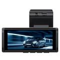 A10 dobbel dashcam - 4K/2K, GPS, ADAS, Wi-Fi, parkeringskamera - svart