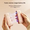 A19 2-i-1 magnetisk håndvarmer 6000mAh - beige