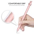 AHASTYLE PT129-1 for Apple Pencil 1. generasjon Stylus Pen Silikone Cover - Pink Rabbit