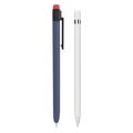 AHASTYLE PT80-1-K for Apple Pencil 2. generasjons styluspenn med silikondeksel som beskytter mot fall - midnattsblå