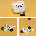 AHASTYLE WG28 1 par øretelefonhetter for Apple AirPods Pro / Pro 2 Memory Foam Replacement Earbuds Tips, størrelse: L (Åpen Emballasje - Utmerket)