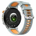 AK122 1.7" smartklokke - Bluetooth-samtaler, pulsmåling, SpO2, IP68 - grå / oransje