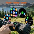 AK122 1.7" smartklokke - Bluetooth-samtaler, pulsmåling, SpO2, IP68 - grå / oransje