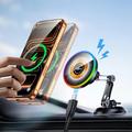 AKD255 15W magnetisk trådløs lader / bilholder for dashbord og frontrute - MagSafe-kompatibel