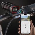 Akeeyo 710S 4K-kamera for motorsykkel/sykkel med Wi-Fi og EIS-stabilisering