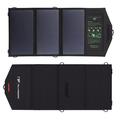 ALLPOWERS 21W sammenleggbart solcellepanel med to USB-porter