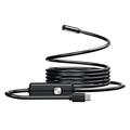 AN112 USB-C-kablet endoskopkamera med Lightning-/MicroUSB-adaptere - 8mm, 10m