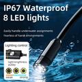 AN112 USB-C-kablet endoskopkamera med Lightning-/MicroUSB-adaptere - 8mm, 2m
