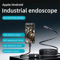AN112 USB-C-kablet endoskopkamera med Lightning-/MicroUSB-adaptere - 8mm, 5m