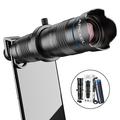 APEXEL APL-JS28X HD 28x teleskopobjektiv for smarttelefoner - universelt fotograferingssett for smarttelefoner