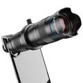 APEXEL APL-JS28X HD 28x teleskopobjektiv for smarttelefoner - universelt fotograferingssett for smarttelefoner
