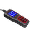 AT500 OBD2-skanner - Diagnostisk verktøy for biler med 2.4" TFT-skjerm - Svart / rød