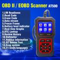 AT500 OBD2-skanner - Diagnostisk verktøy for biler med 2.4" TFT-skjerm - Svart / rød