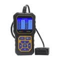 AT500 OBD2-skanner - Diagnostisk verktøy for biler med 2.4" TFT-skjerm - Svart / gul