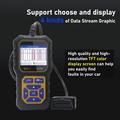 AT500 OBD2-skanner - Diagnostisk verktøy for biler med 2.4" TFT-skjerm - Svart / gul