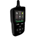 AT700 OBD2-diagnoseskanner for biler med 2.4" TFT-skjerm - svart