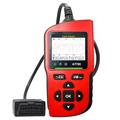 AT700 OBD2-diagnoseskanner for biler med 2.4" TFT-skjerm - rød