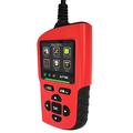 AT700 OBD2-diagnoseskanner for biler med 2.4" TFT-skjerm - rød