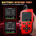 AT700 OBD2-diagnoseskanner for biler med 2.4" TFT-skjerm - rød