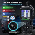 AT900 OBD2-diagnoseskanner for biler - 2.4" - svart