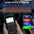 AT900 OBD2-diagnoseskanner for biler - 2.4" - svart