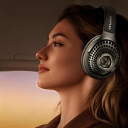 AWEI AT30 trådløse hodetelefoner – Bluetooth 6.0, Hi-Fi-lyd, FM-radio, AUX – svart