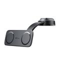 Acefast D60 dobbel magnetisk bilholder - dashbordmontering - svart