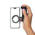 Acefast E72 multifunksjonell mini-selfiestang - magnetisk telefonholder, stativ, fjernkontroll - svart