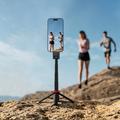 Acefast E72 multifunksjonell mini-selfiestang - magnetisk telefonholder, stativ, fjernkontroll - svart