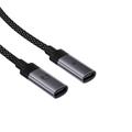 Acefast J14 USB-C lydadapter og splitter - Grå